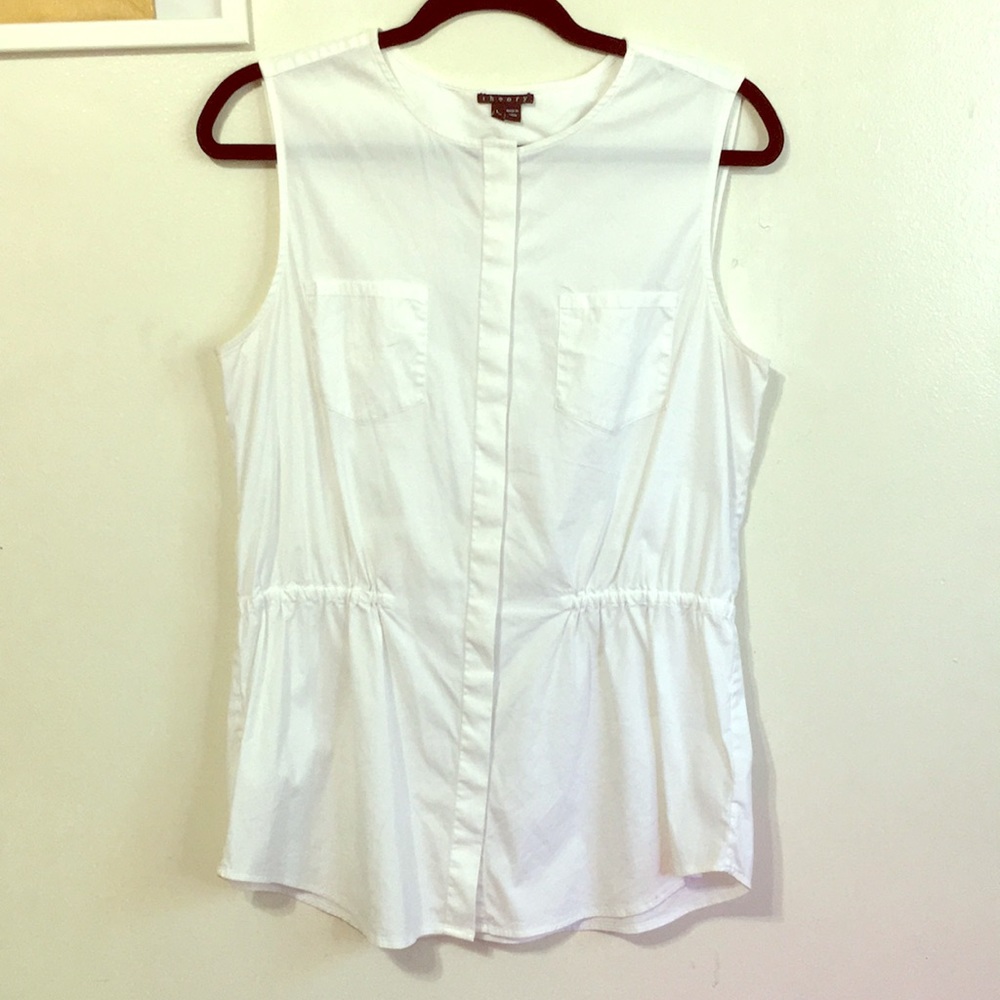 THEORY sleeveless top
